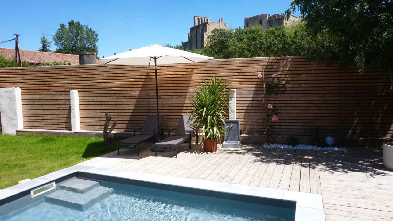 La Domitia - Maison D'Hotes, Massages & Bien-Etre Montbazin Экстерьер фото
